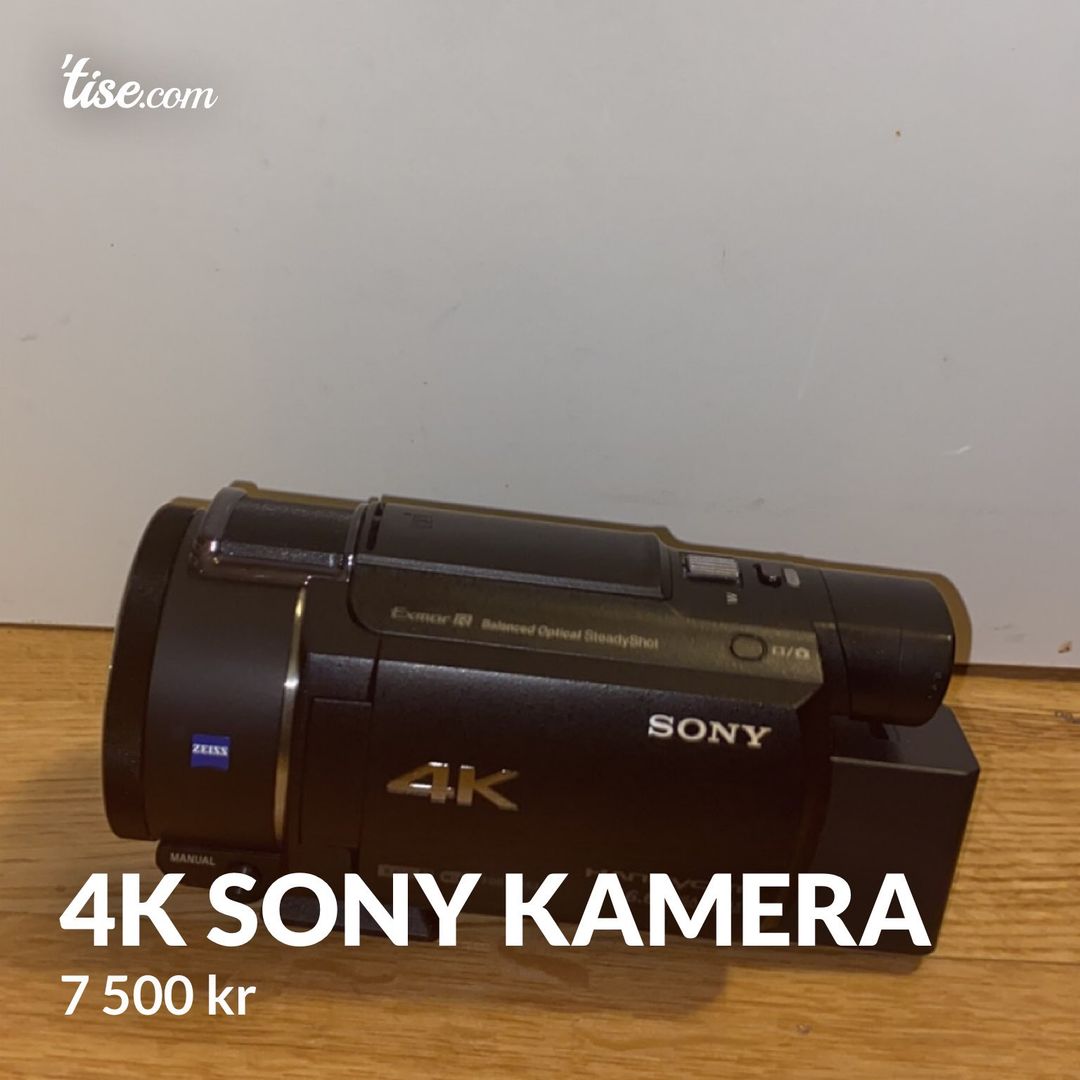 4K Sony Kamera