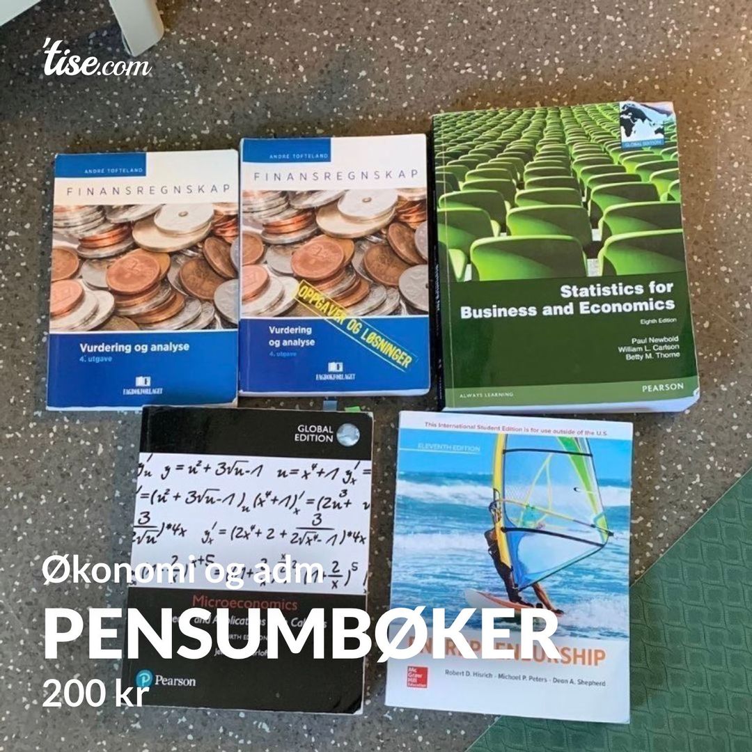 Pensumbøker