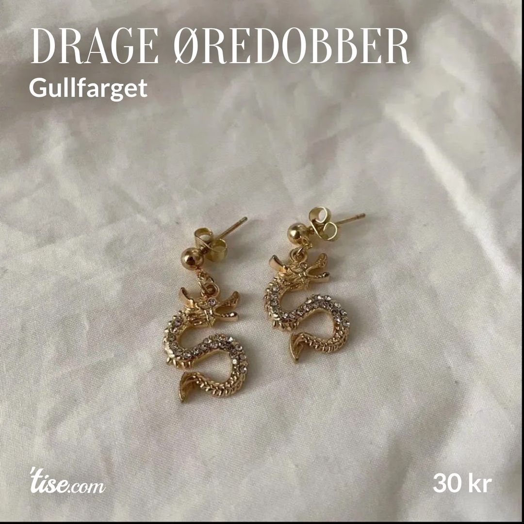 Drage øredobber