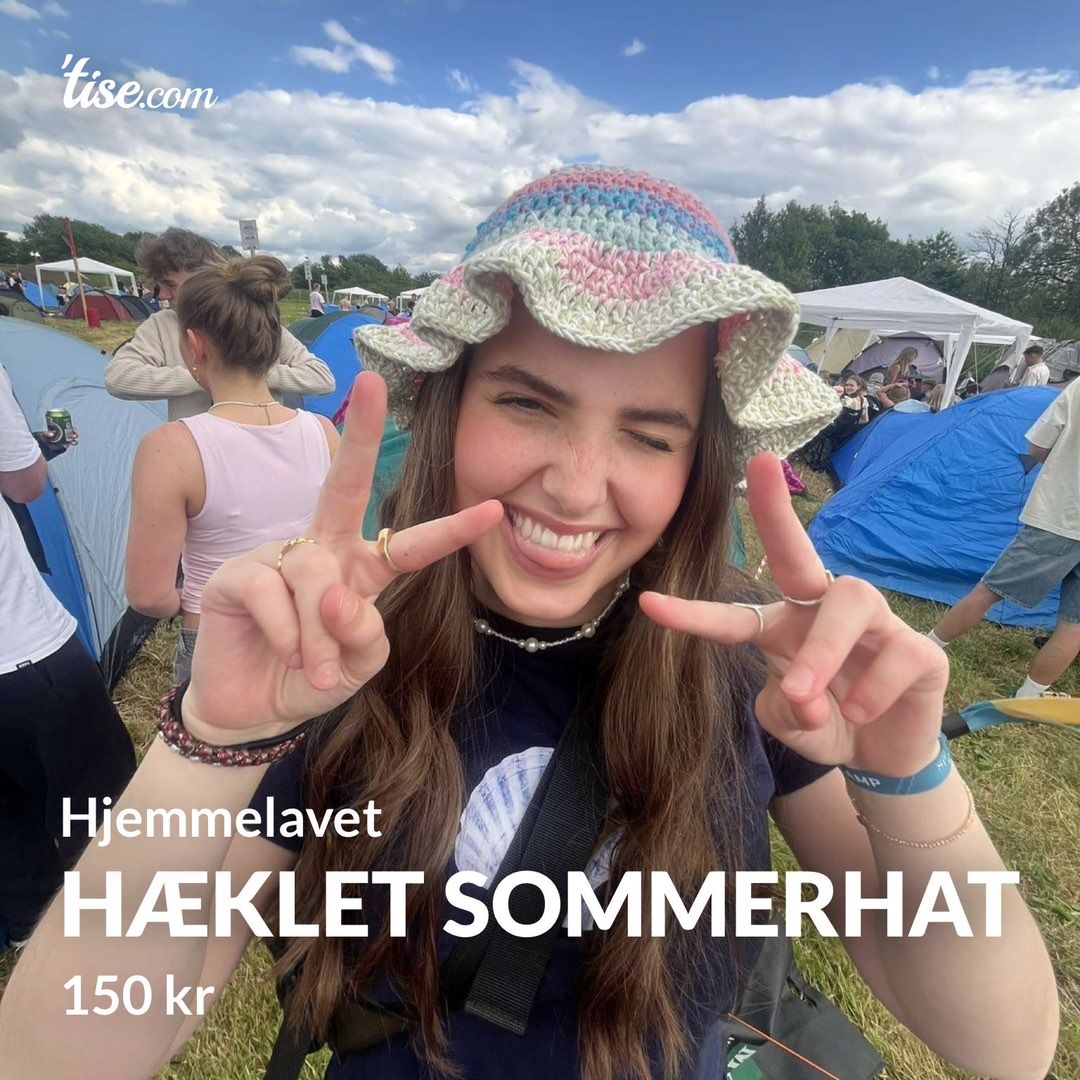 Hæklet sommerhat