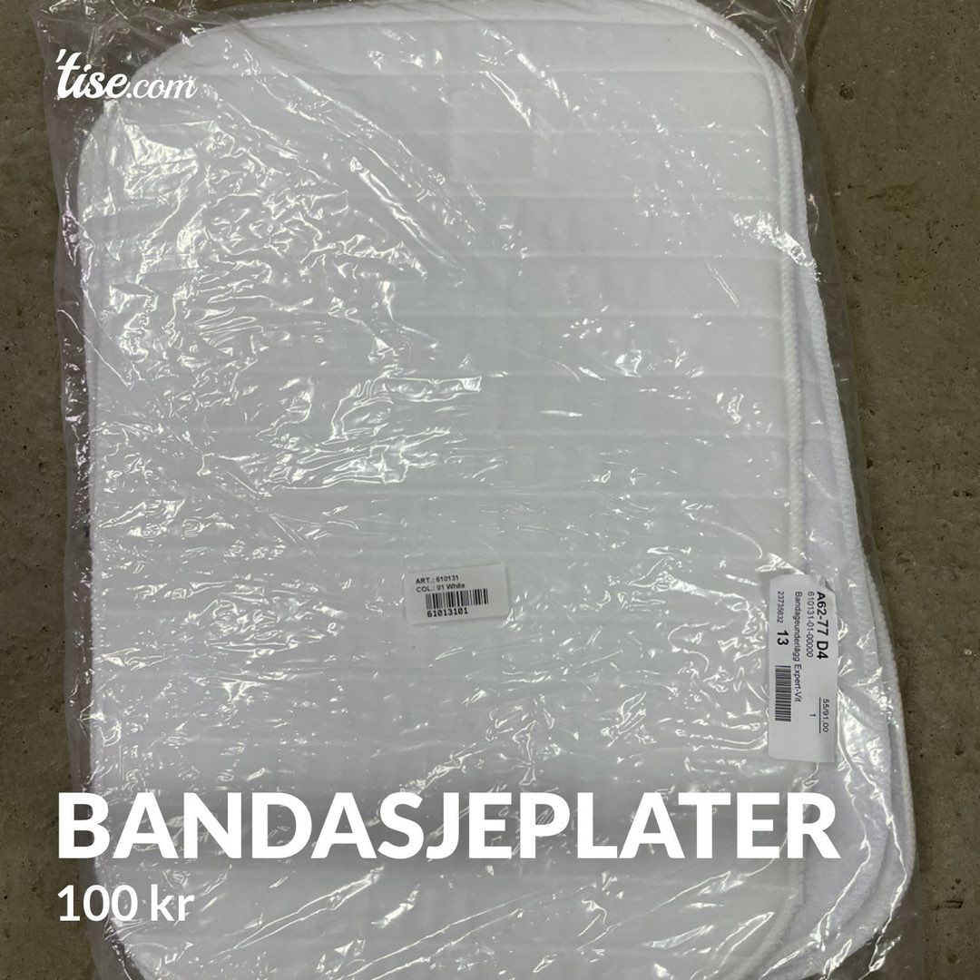 Bandasjeplater