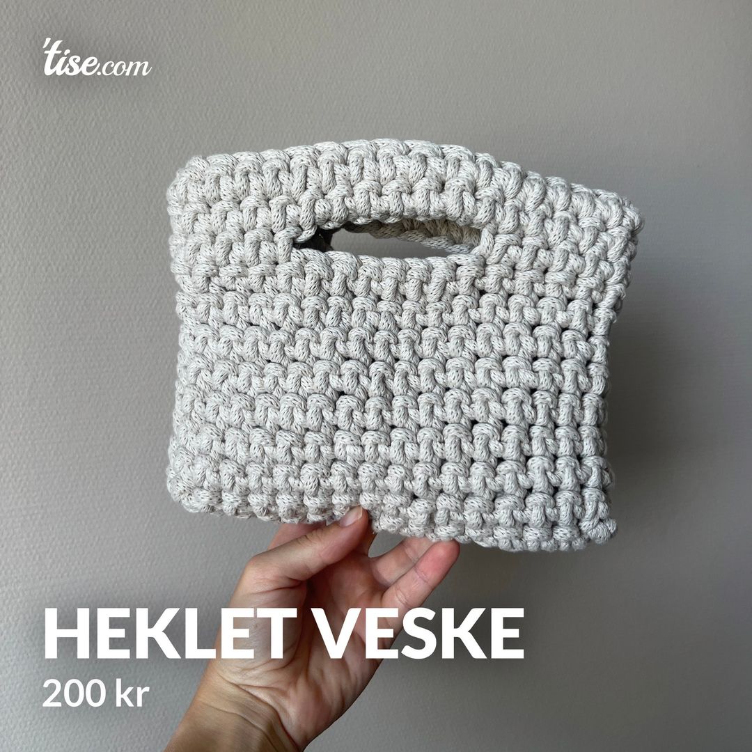 Heklet veske