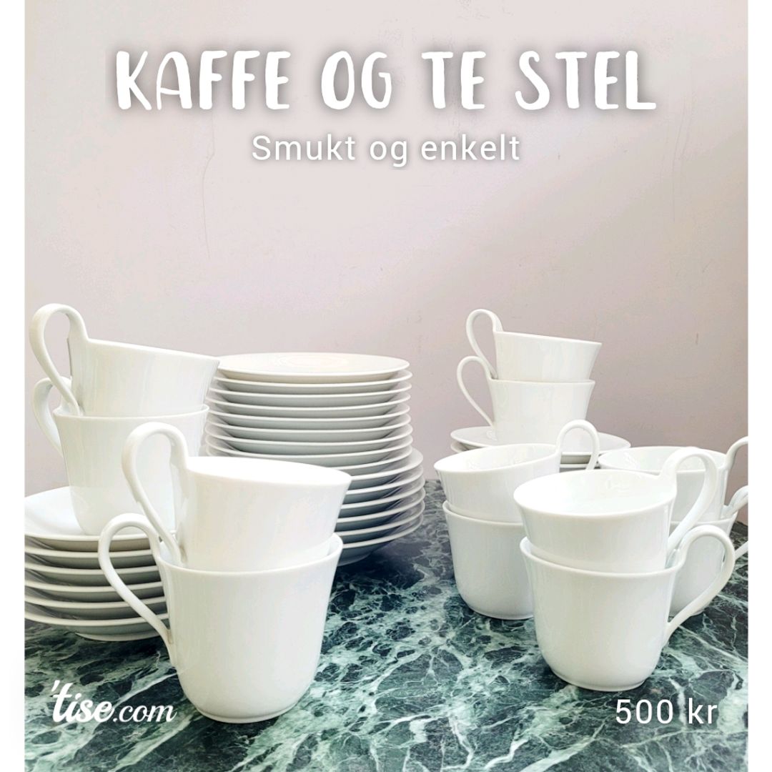 Kaffe Og Te Stel