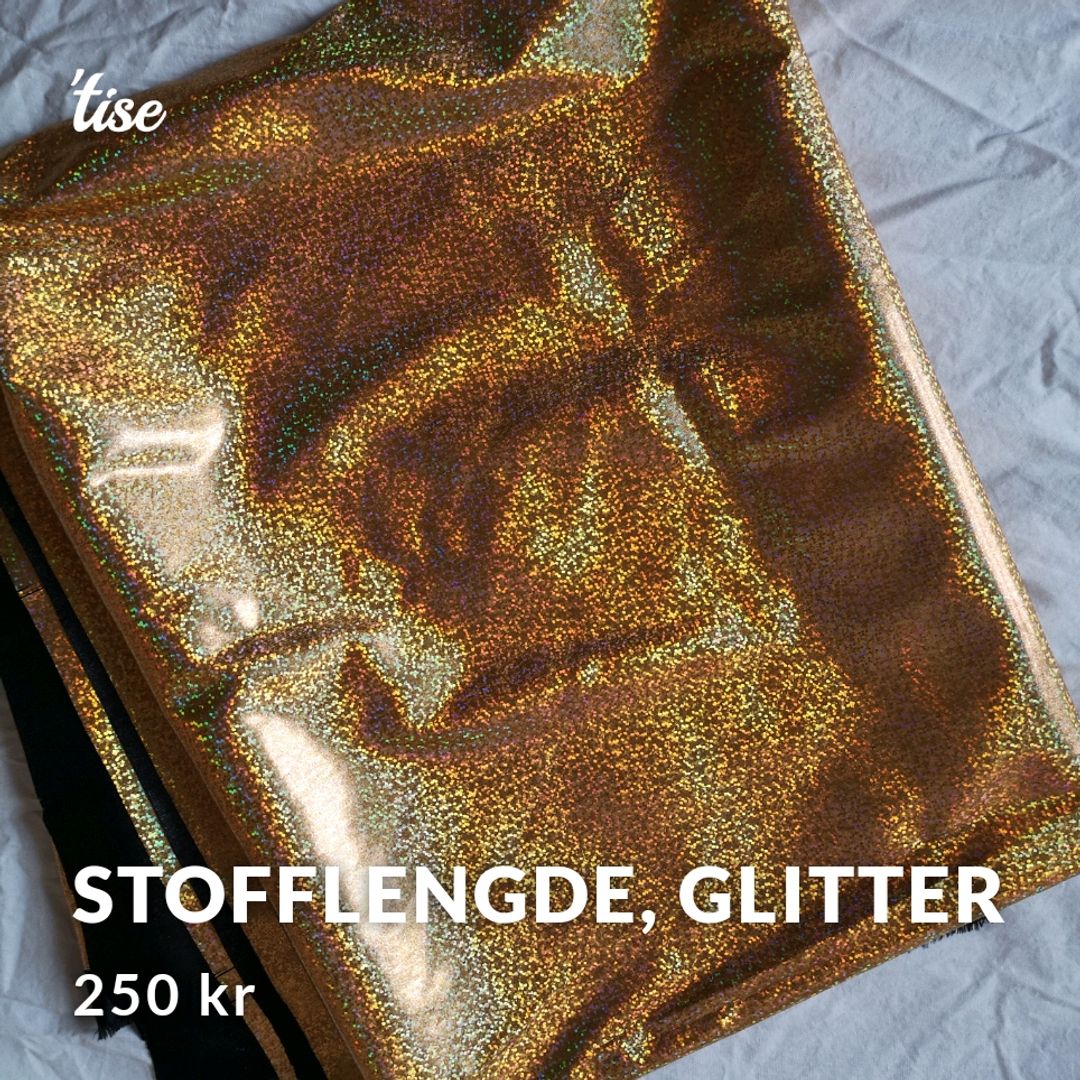 Stofflengde Glitter