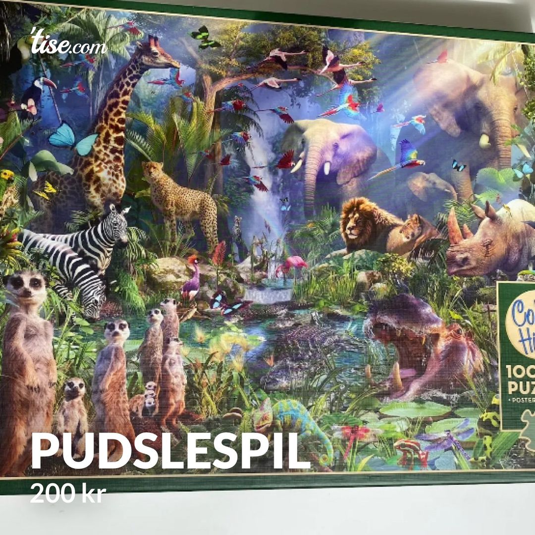 Pudslespil