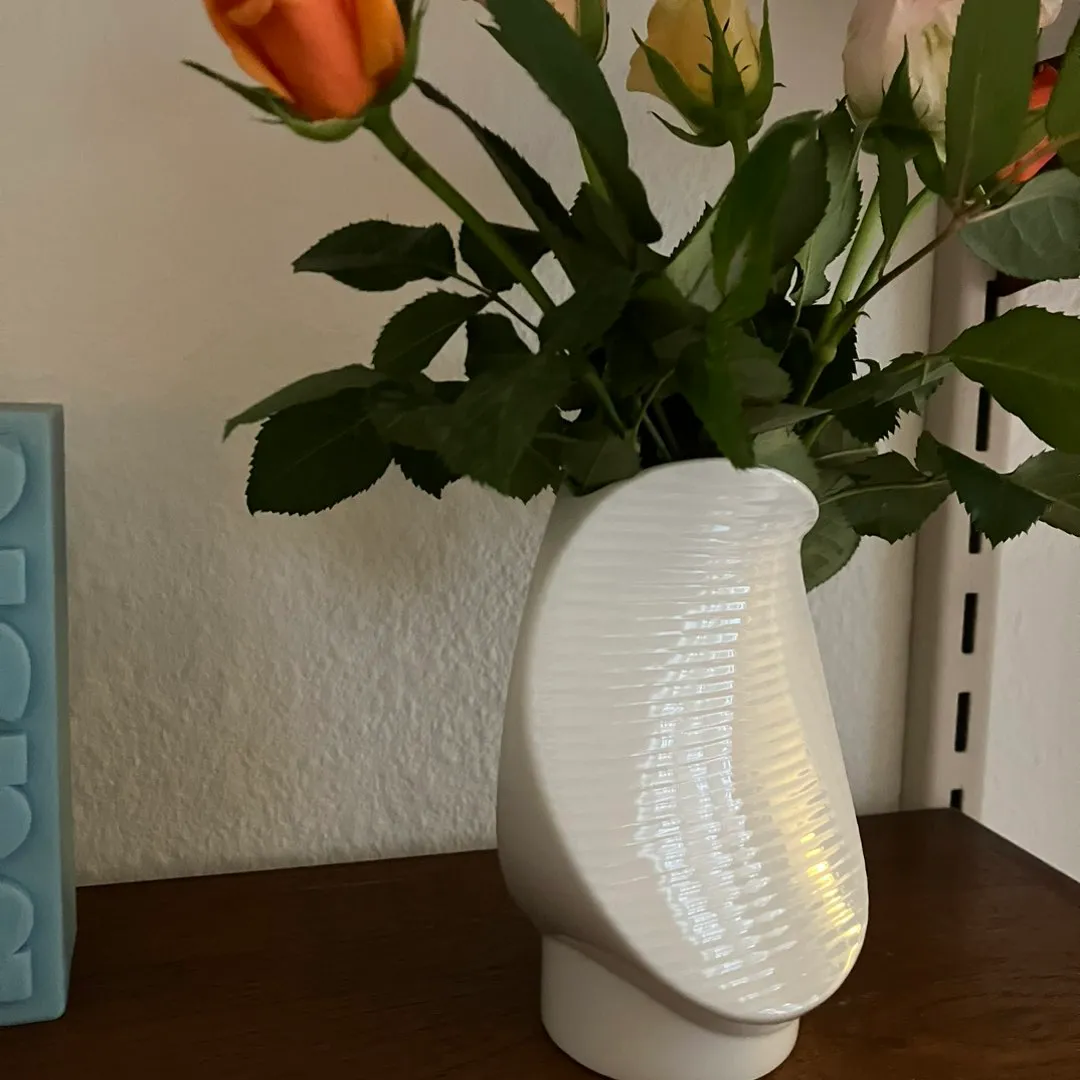 Skulpturel Vase