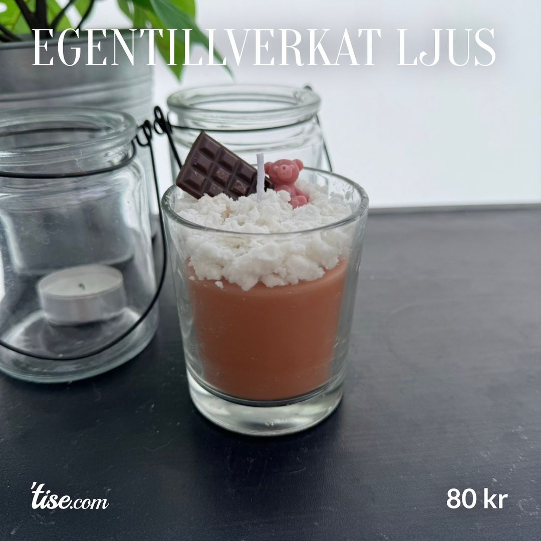 Egentillverkat ljus