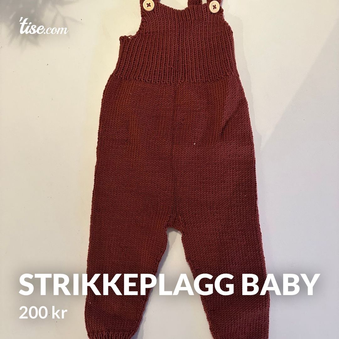 Strikkeplagg baby