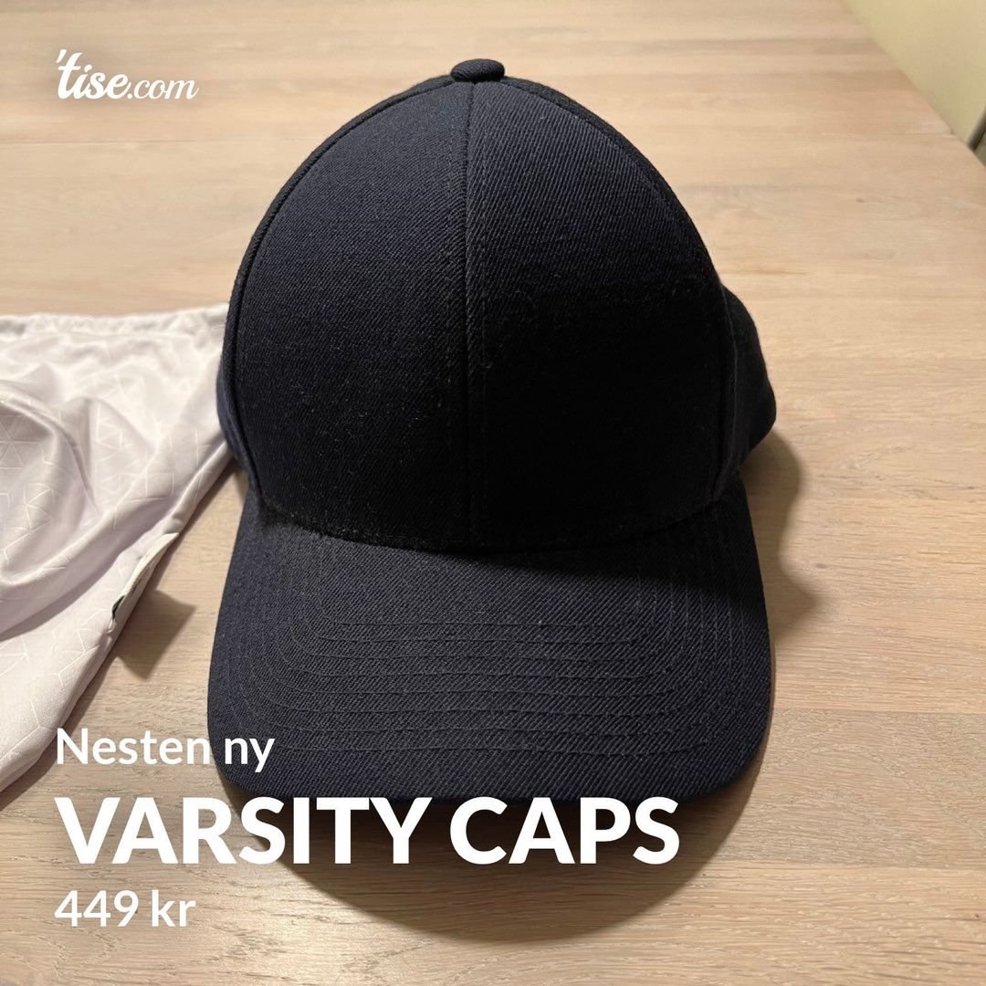 Varsity caps