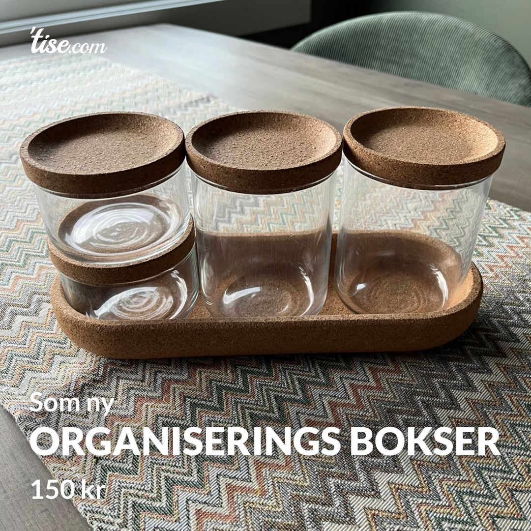 Organiserings bokser