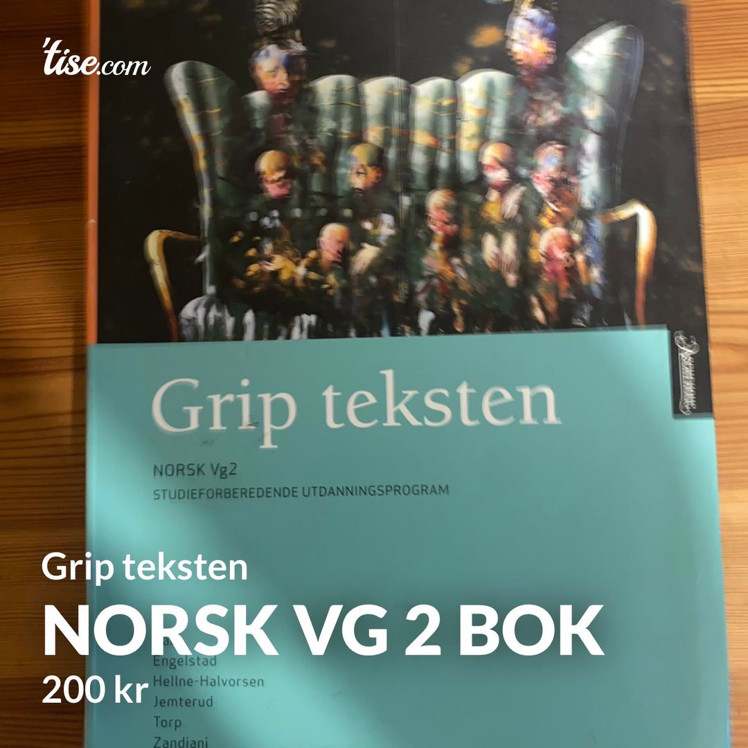 Norsk vg 2 bok