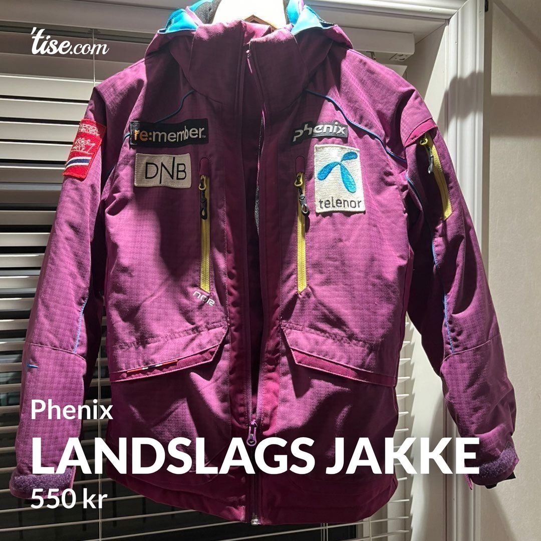 Landslags jakke