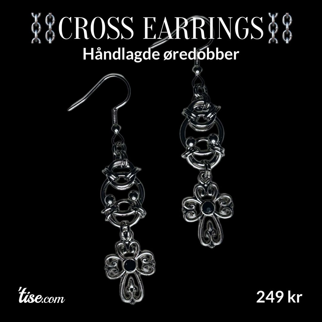 ⛓️Cross Earrings⛓️