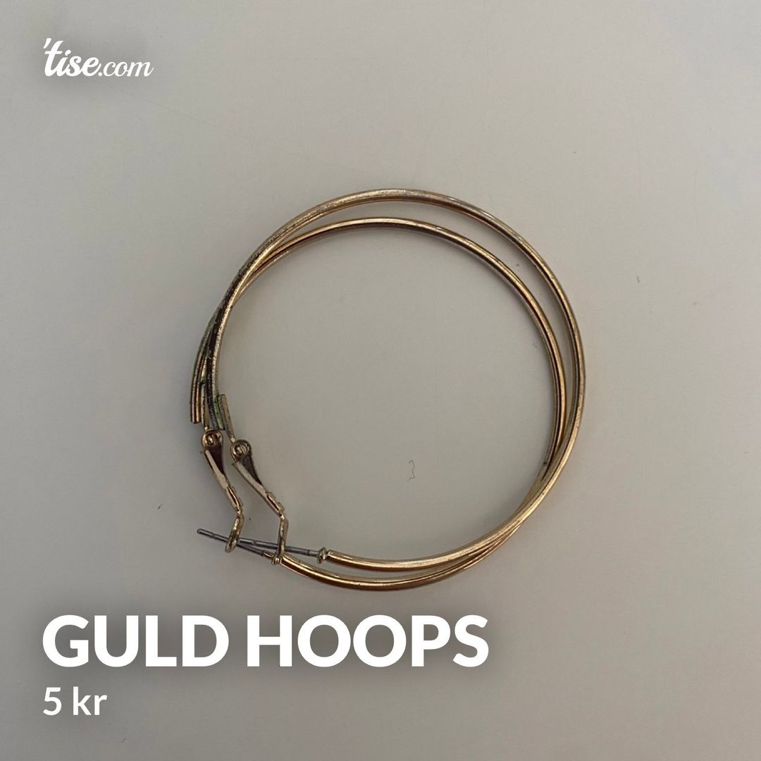 Guld hoops