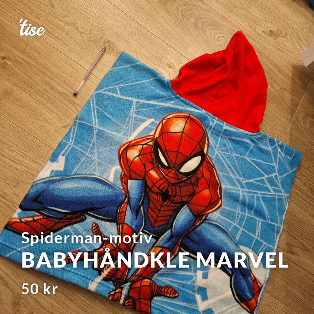 Babyhåndkle Marvel