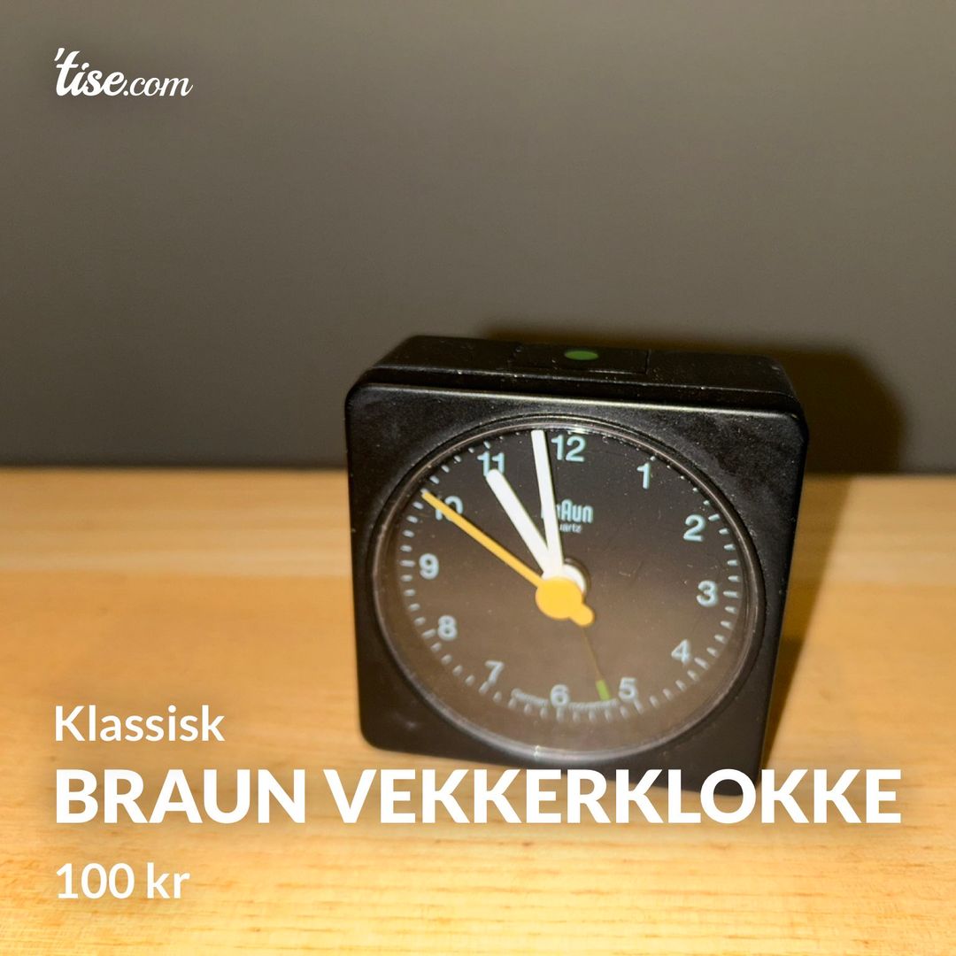 Braun vekkerklokke