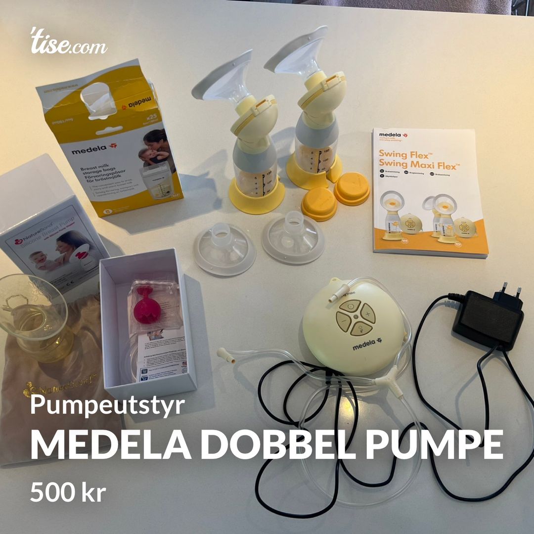 Medela dobbel pumpe