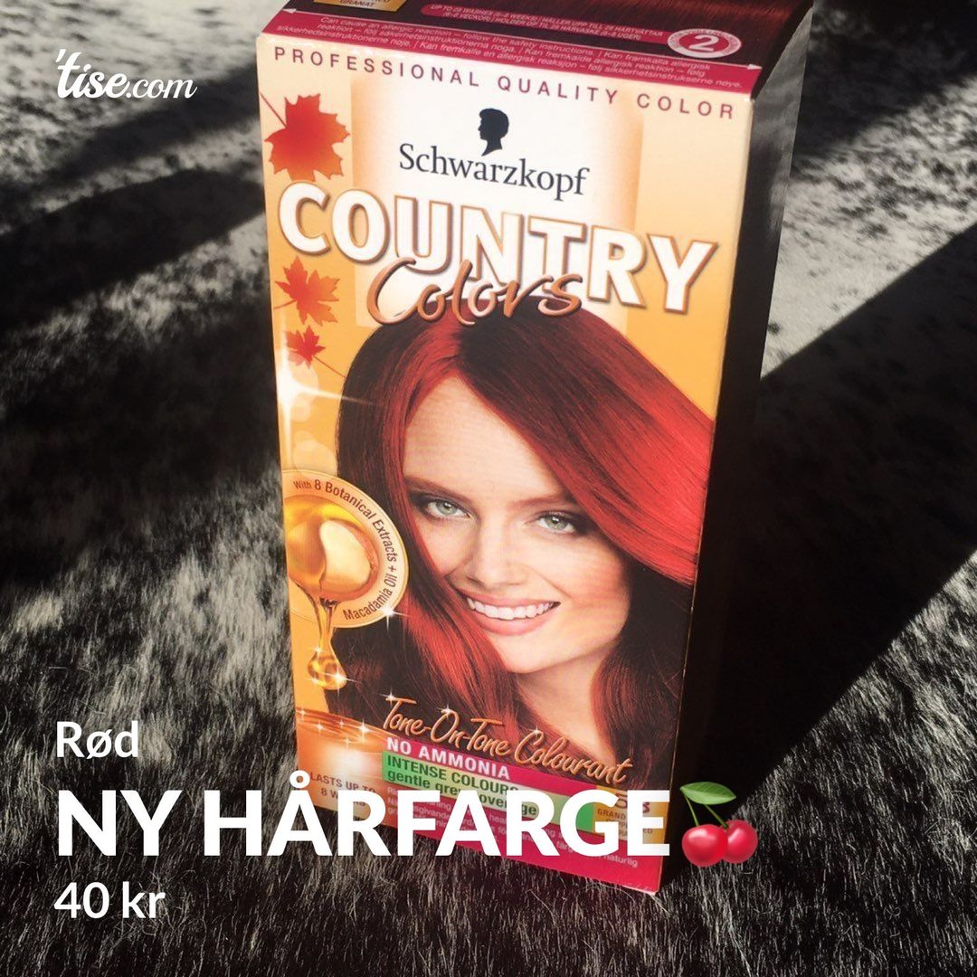 Ny Hårfarge🍒