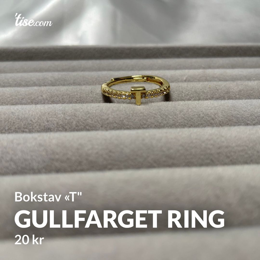 GULLFARGET RING