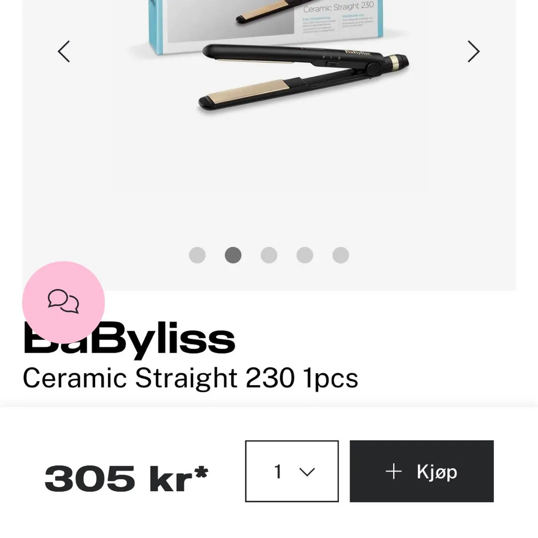 Babyliss rettetang