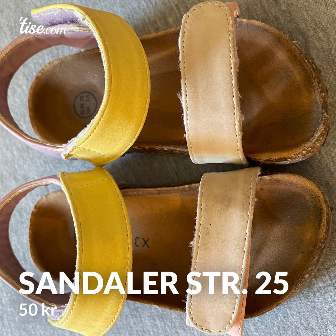 Sandaler str 25