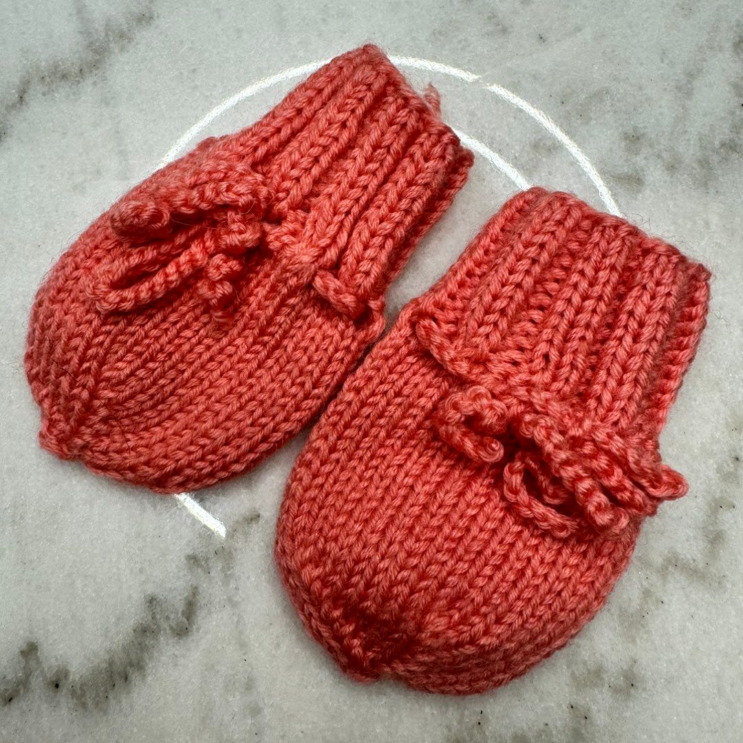 Baby ull gloves