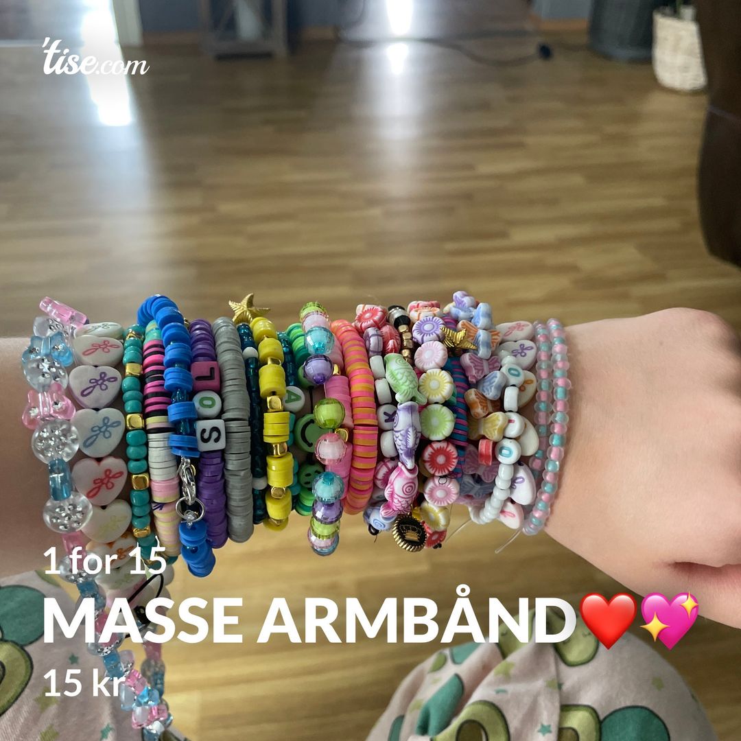 Masse armbånd❤️💖