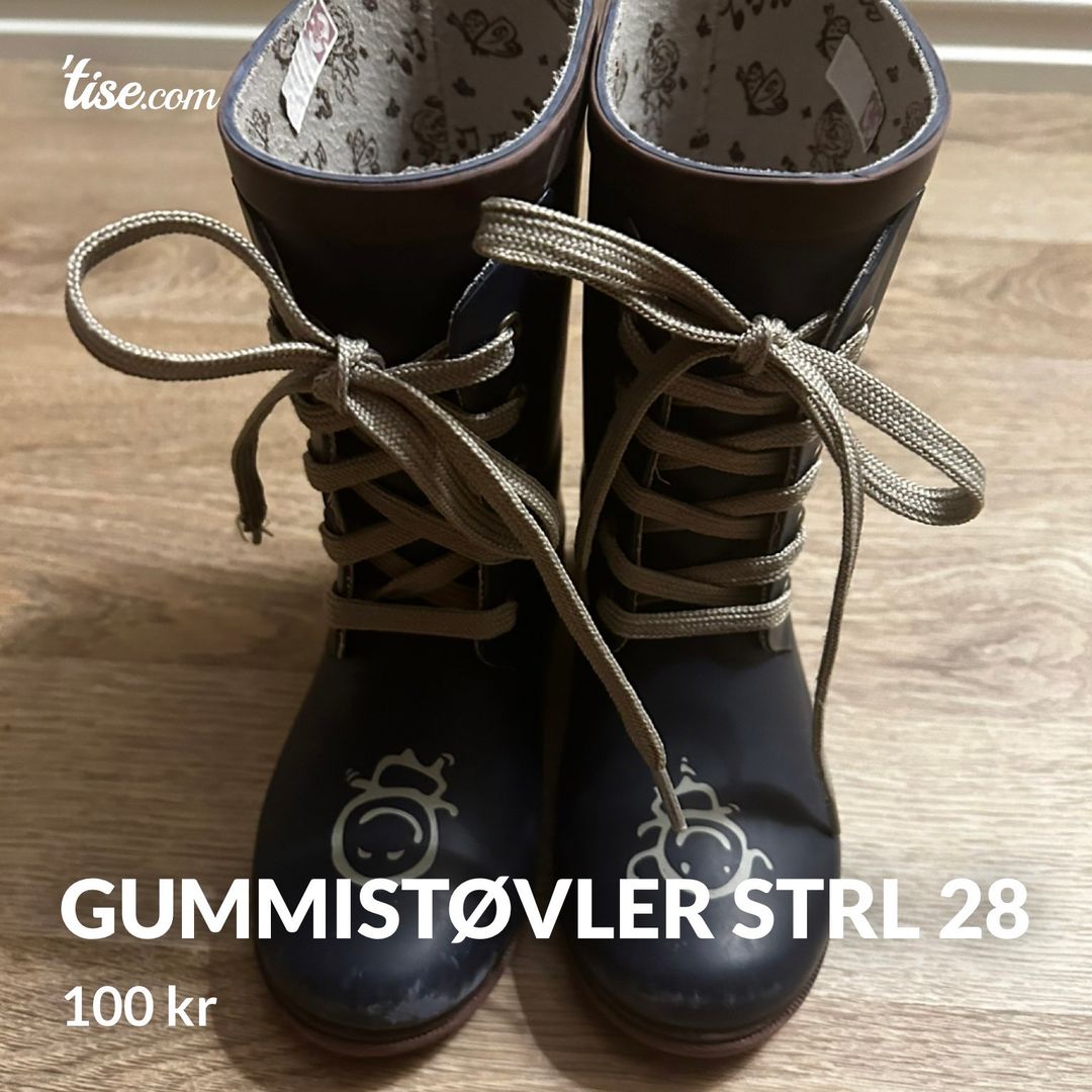 Gummistøvler strl 28