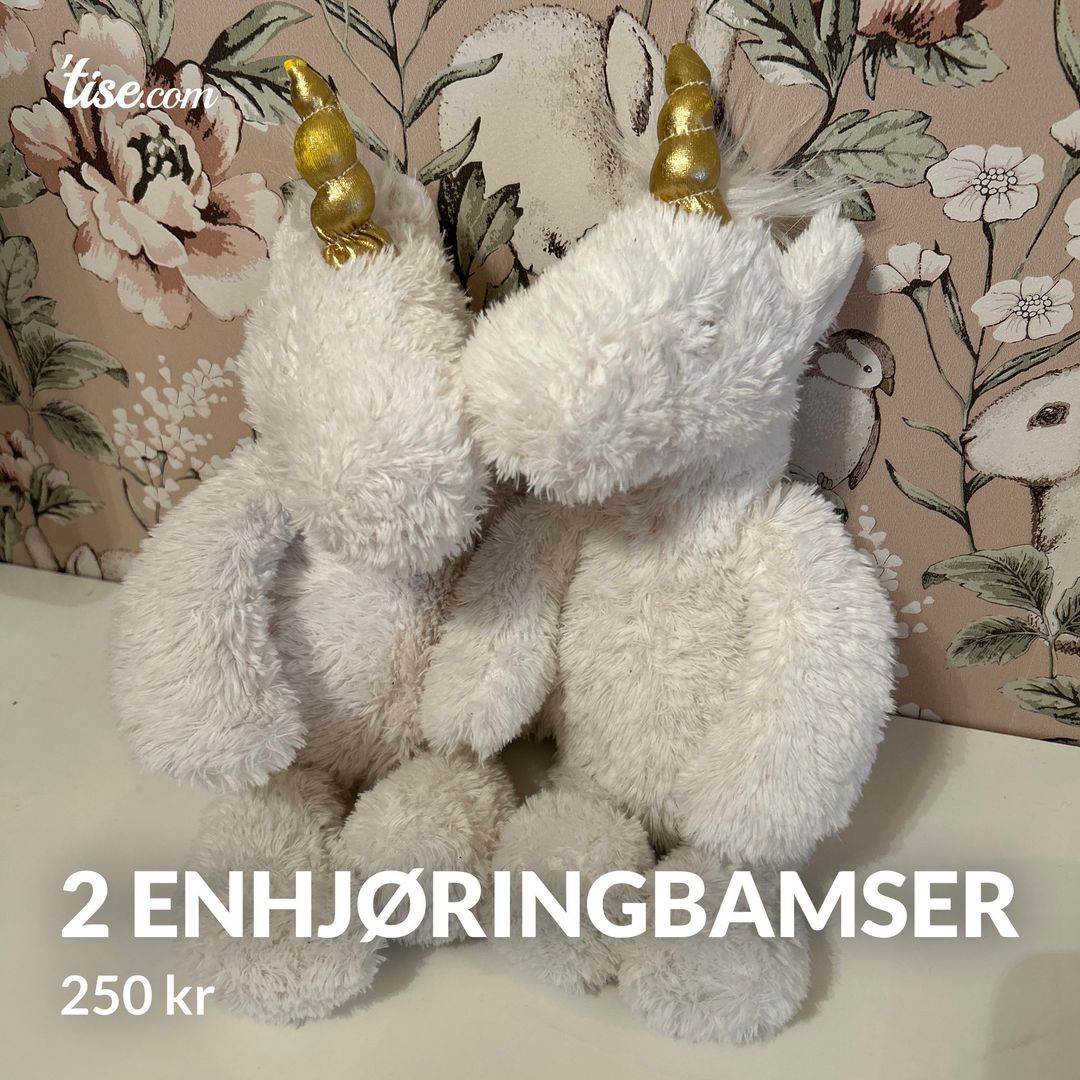 2 enhjøringbamser