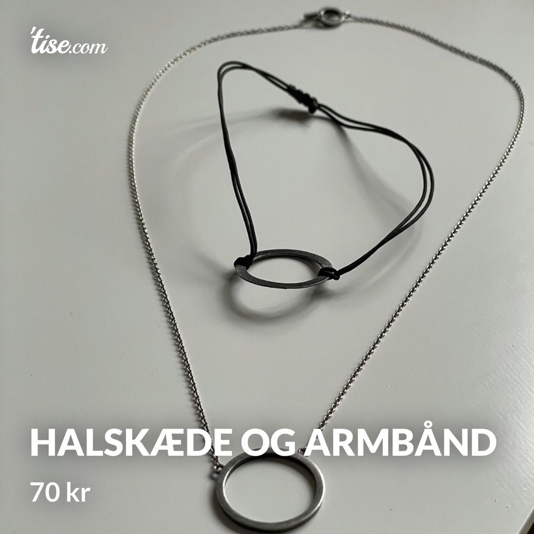 Halskæde og armbånd