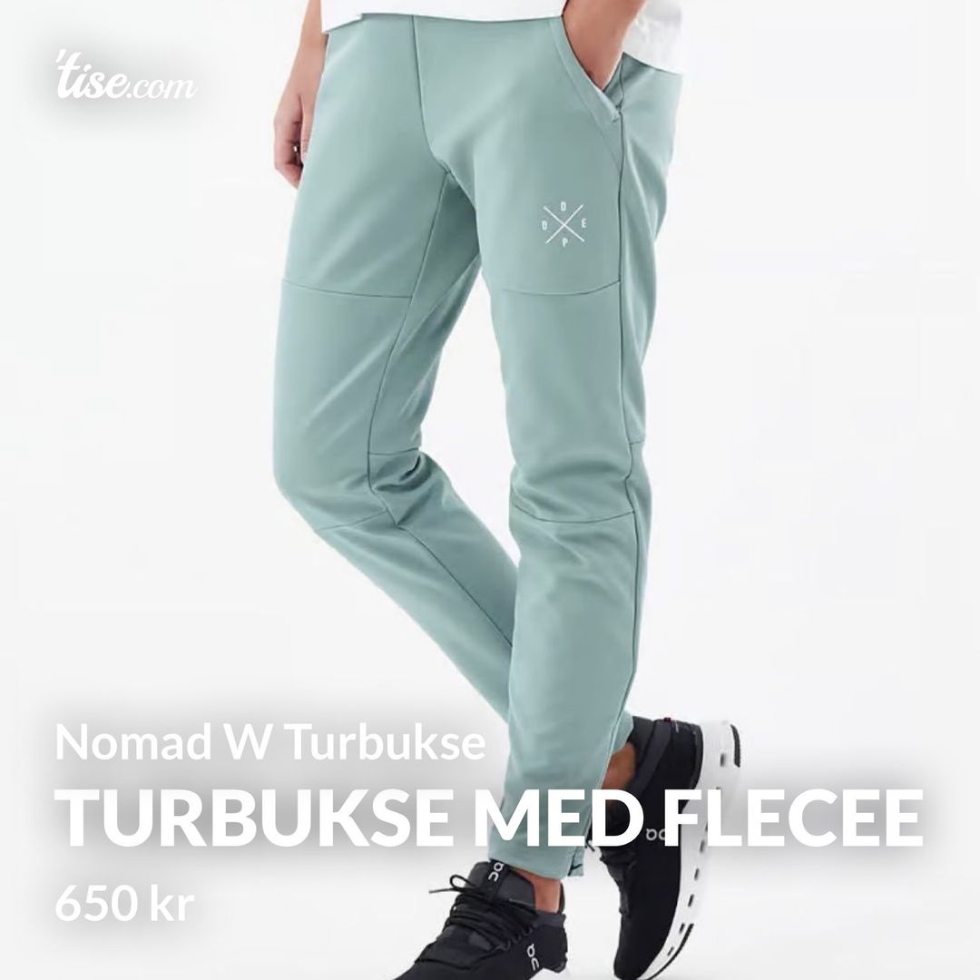 Turbukse med flecee