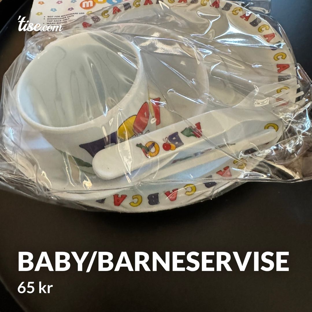 Baby/barneservise