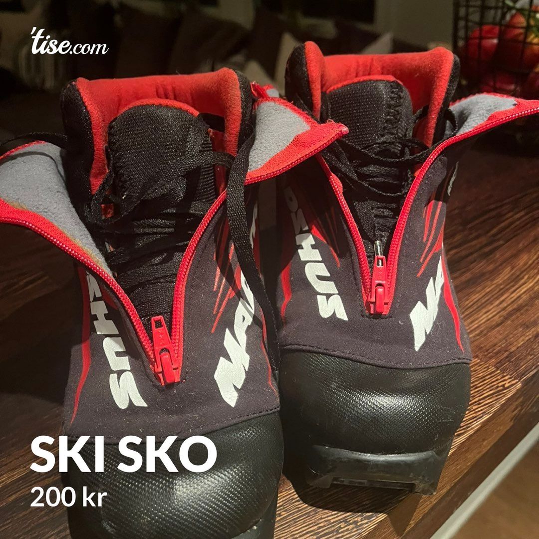 Ski sko