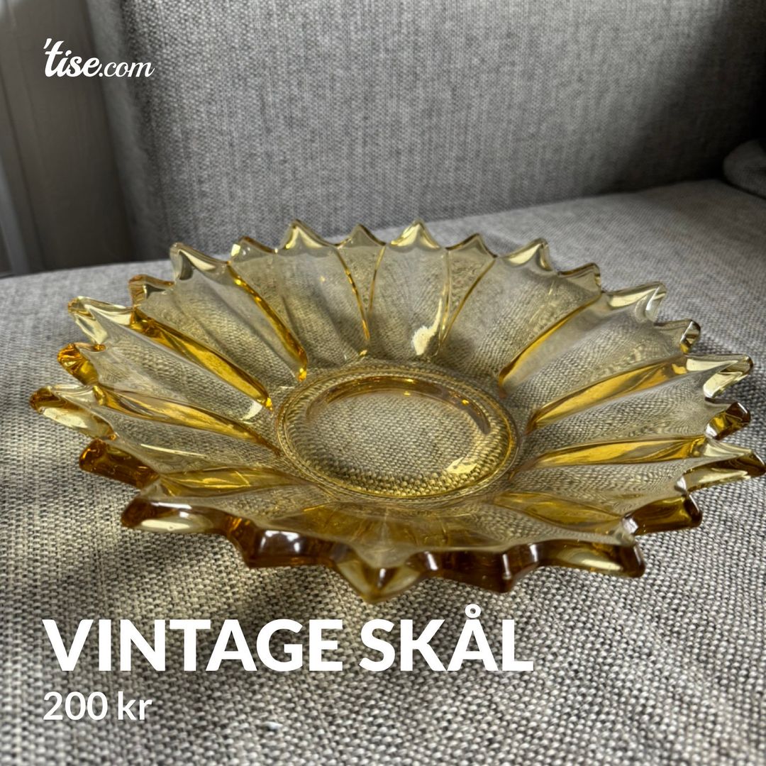 Vintage skål