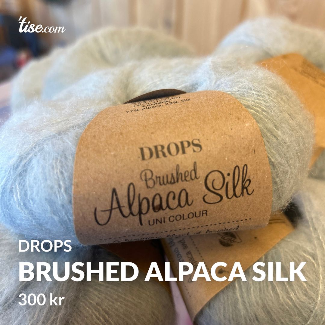 Brushed Alpaca Silk