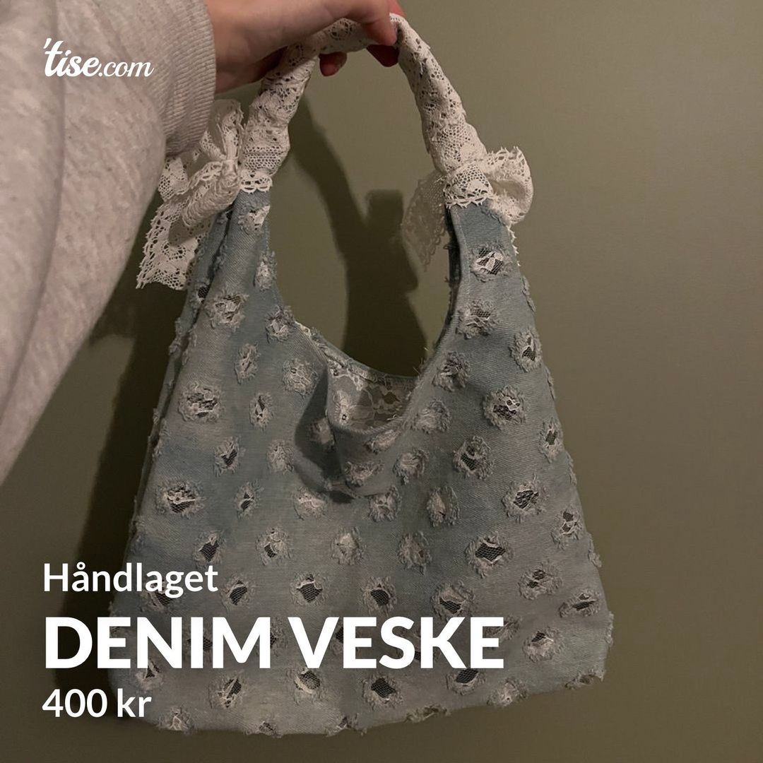 Denim veske