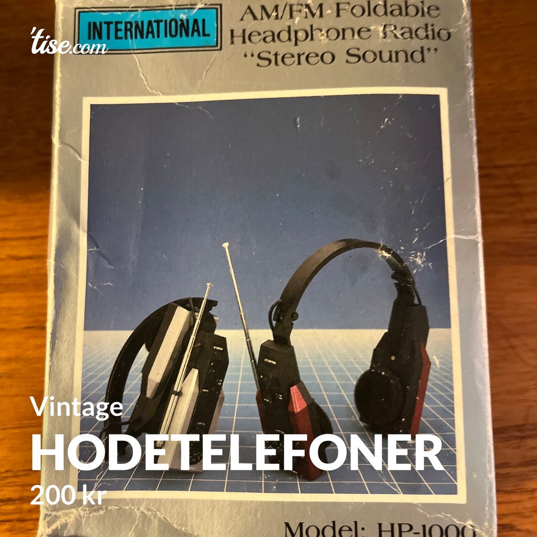 Hodetelefoner