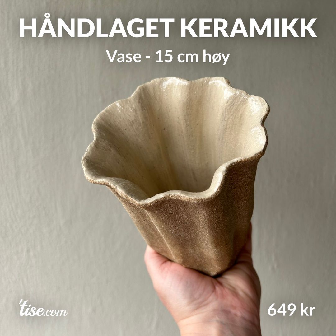 Håndlaget keramikk