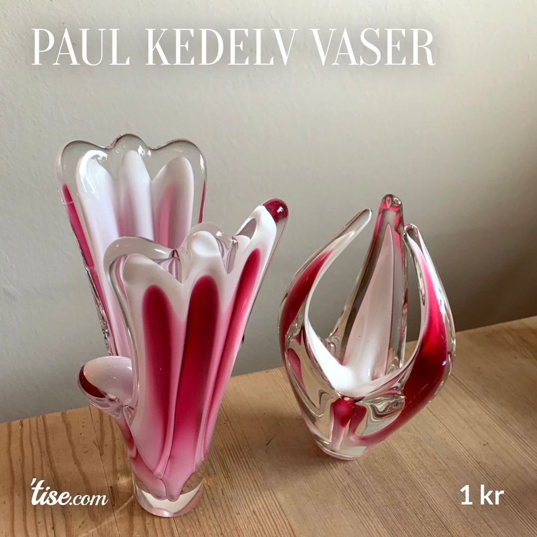 Paul Kedelv vaser