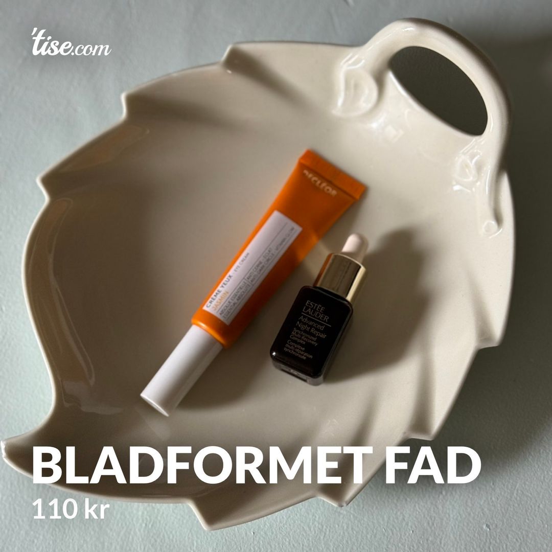 Bladformet fad