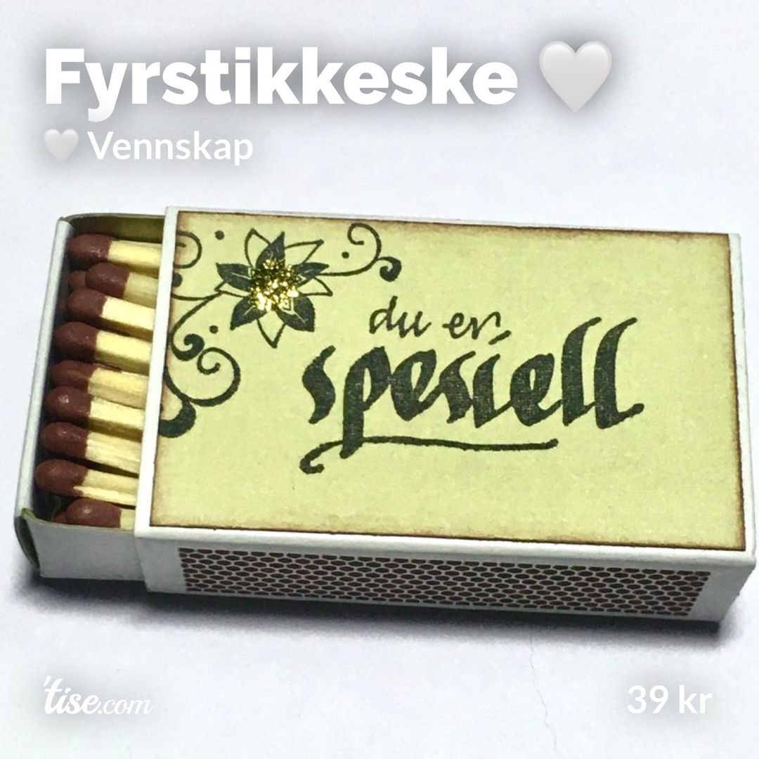 Fyrstikkeske 🤍