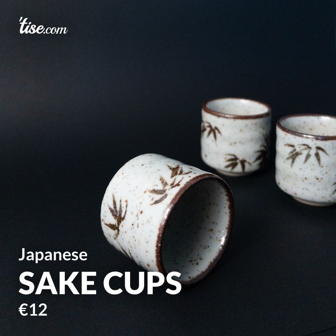 Sake cups