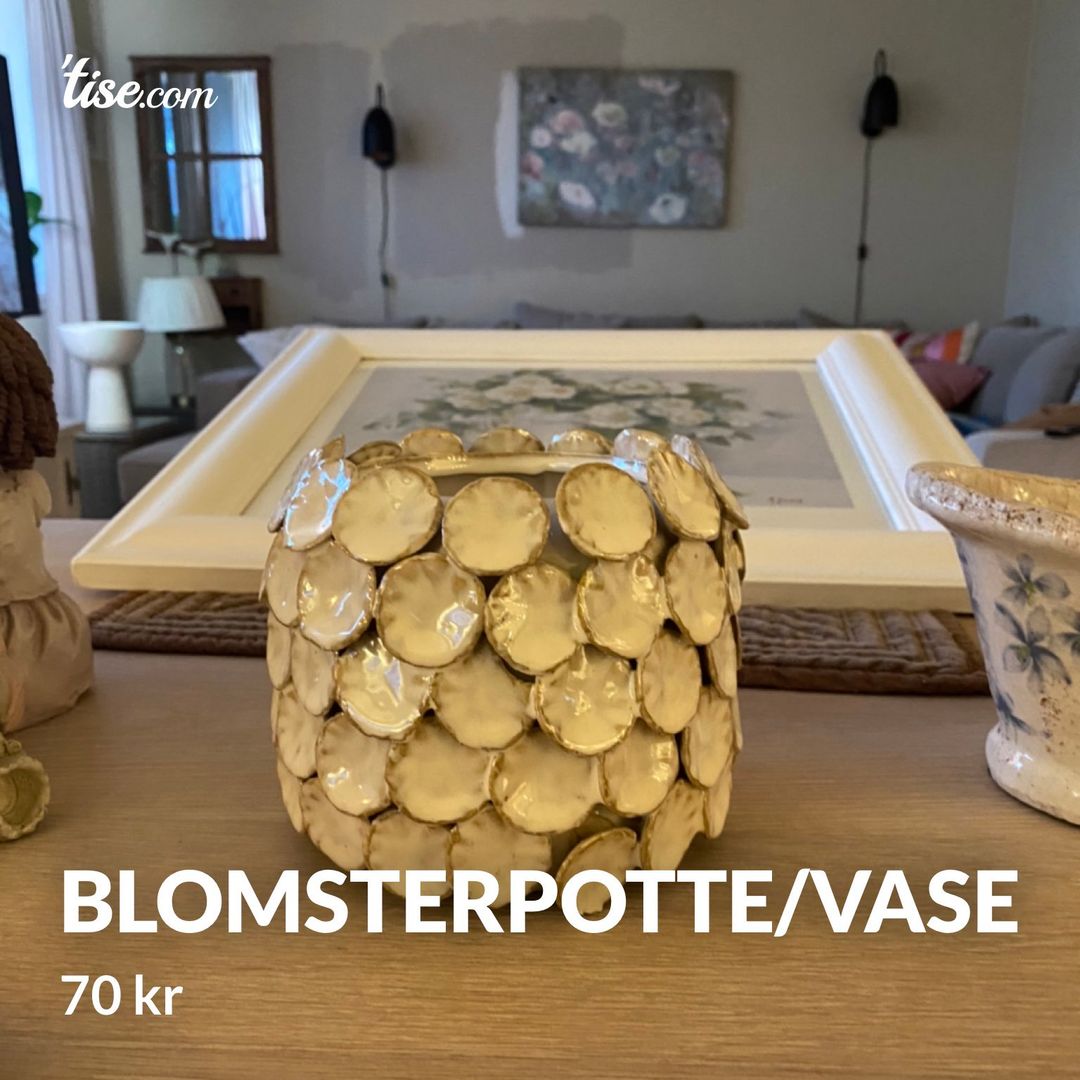 Blomsterpotte/vase