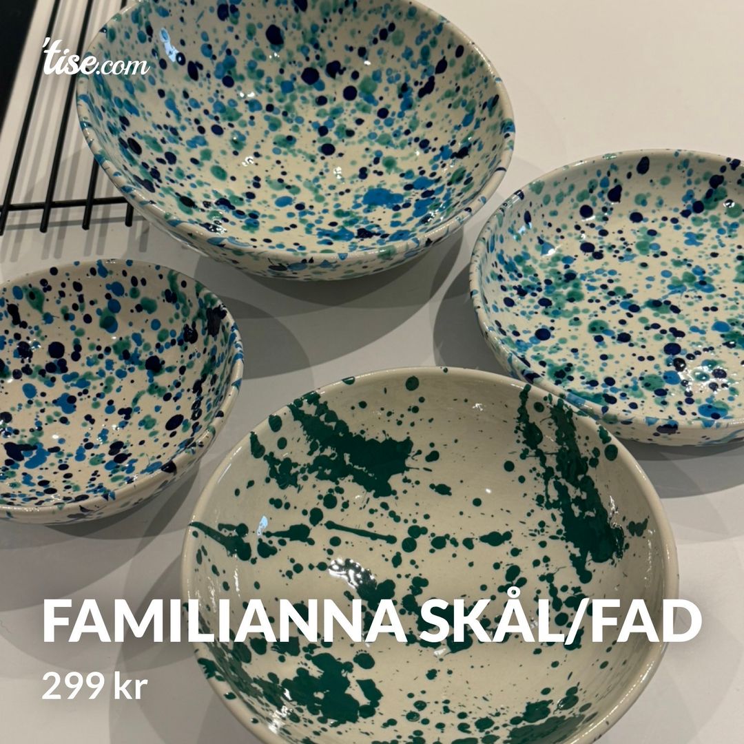 Familianna skål/fad