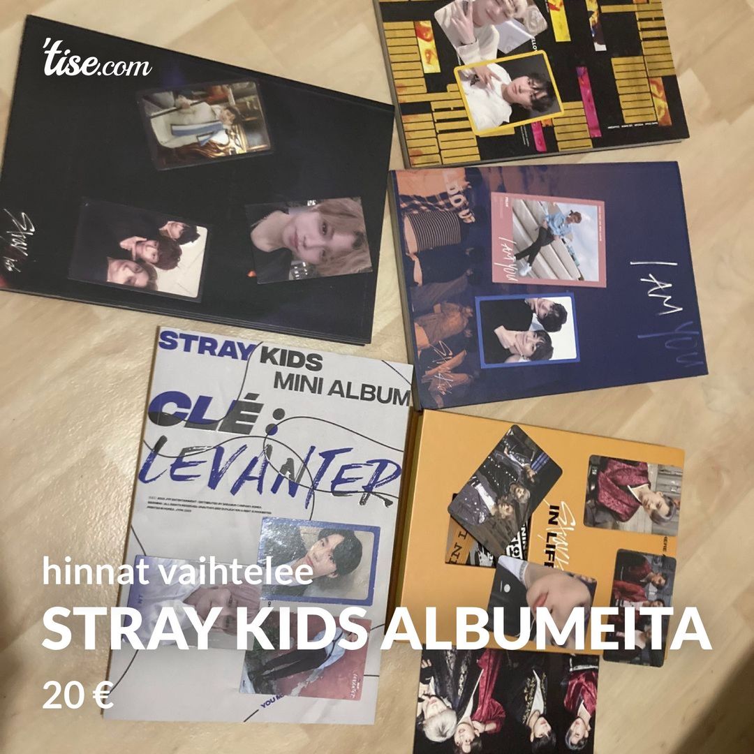 Stray Kids albumeita