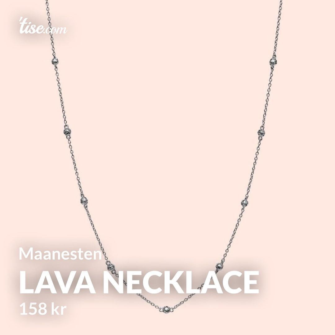 Lava necklace