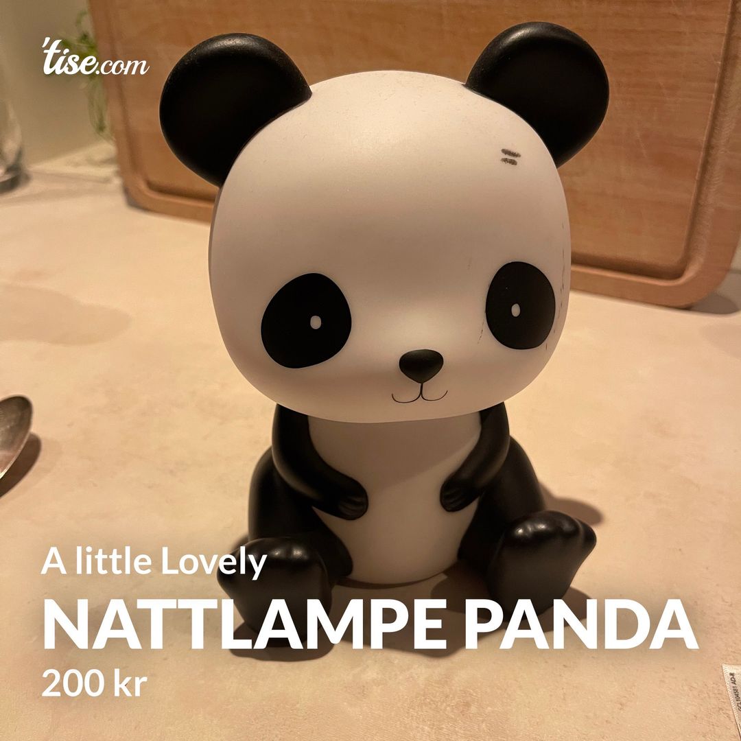 Nattlampe Panda