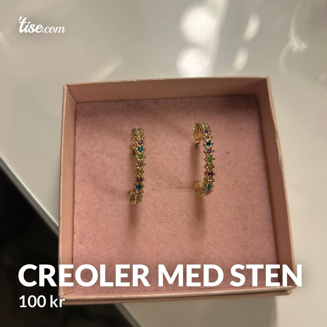 CREOLER med sten