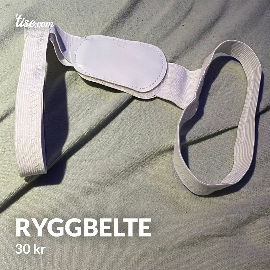 Ryggbelte