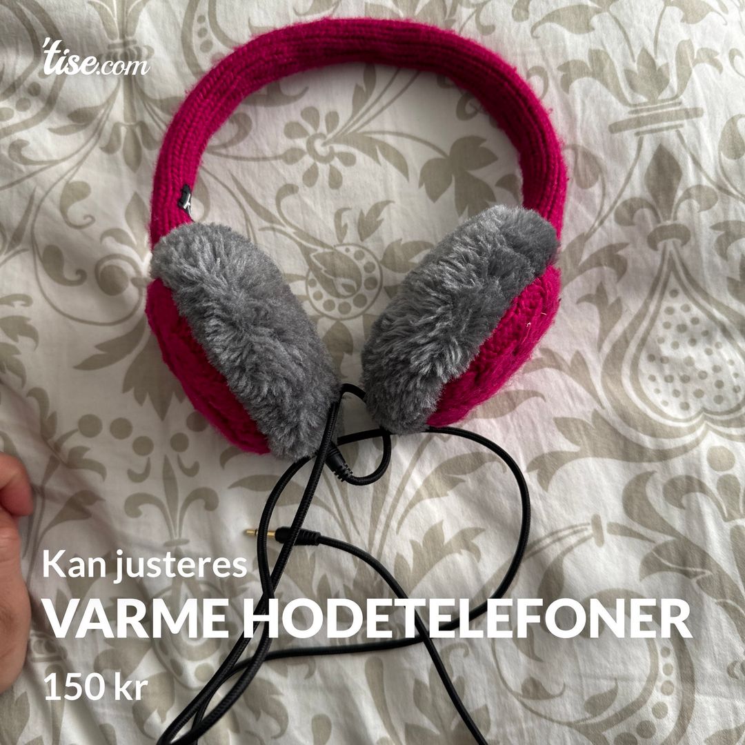 Varme hodetelefoner